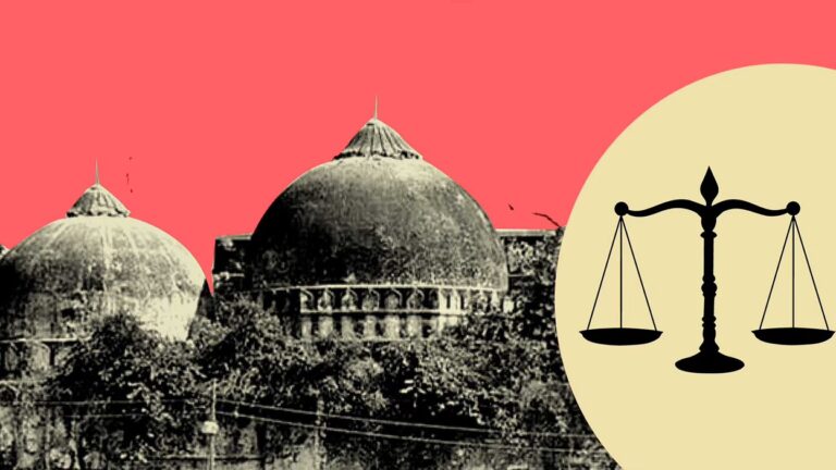 Babri Masjid Demolition Verdict  A Murder of Justice